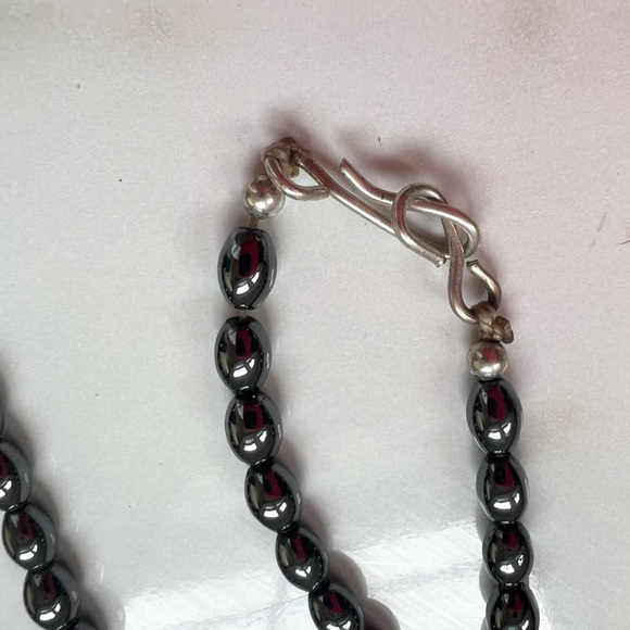 Hematite and Sterling Silver Set ๐ - Picture 3 of 7